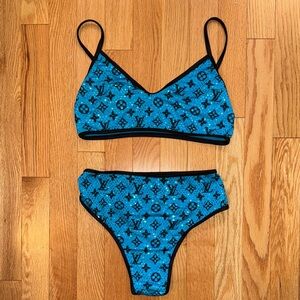 Blue matching set
